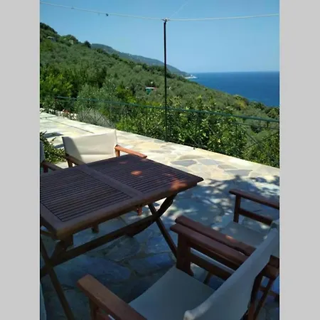 Villa Balcony To The Aegean Sea - Pelion, Lampinou 37012 Pilion
