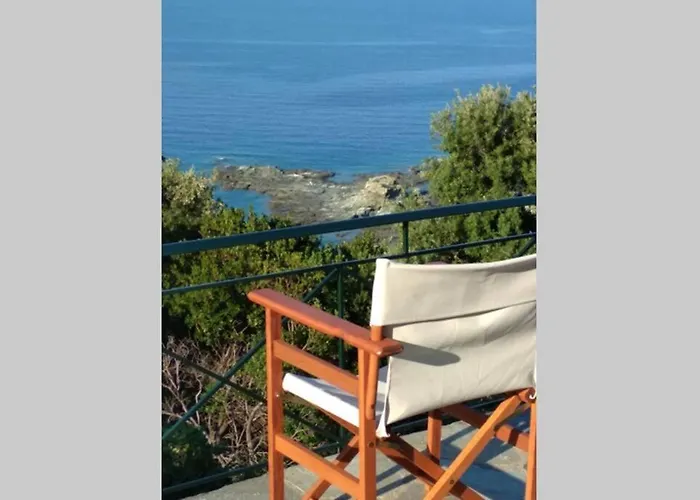 Villa Balcony To The Aegean Sea - Pelion, Lampinou 37012 Pilion